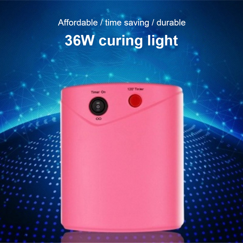 Nail Art Lamp Light 36W Dryer UV Gel Polish Curing Drying Machine Convenient For Women Lady 16X18X8.5Cm NShopping