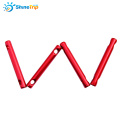 4pcs Outdoor Aluminum Tent Wind Stopper Tent Rope Adjust Stick Stopper Camping Tent Buckle Adjustment Buckles