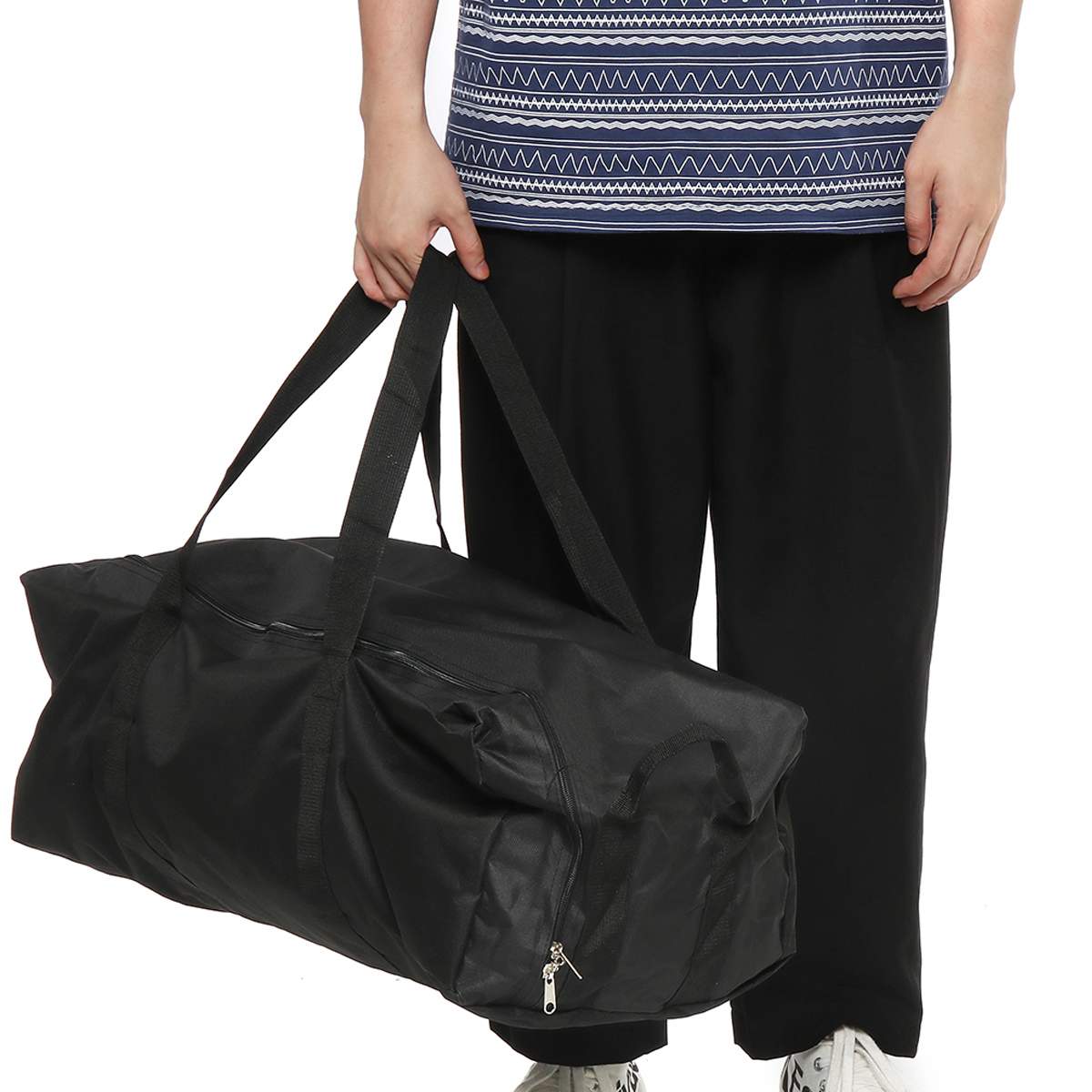 Large Travel Duffel Bag 55L 100L 150L Capacity Travel Duffle Bags Foldable Bag Shoulder Strap
