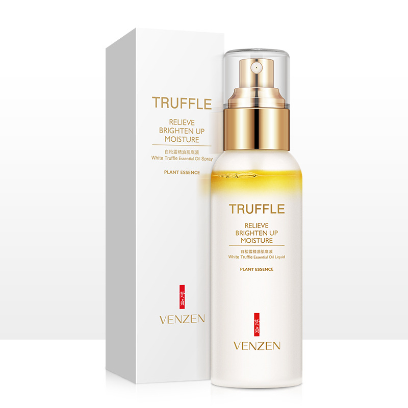 Venzen White Truffle Essential Oil Liquid Relieve Brighten up Moisture Face Toners Tonico Facial Lotion Shrink Pore Skin Care