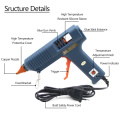 150W Hot Melt Glue Gun Adjustable Temperature Glue Gun Nozzle 11mm Glue Sticks Professional Indusrial Melt Gun Adhesive Hot Gun