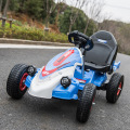 Children's Electric Car Dual-drive Four-wheel Inflatable Rubber Tire Drive Kart Remote Control Electric Car for Kids Ride on