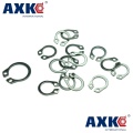 50 pcs M3 -M26 Stainless Steel Shaft C-type Elastic External Circlip Snap Retaining Ring Clamp Spring Lock Washer