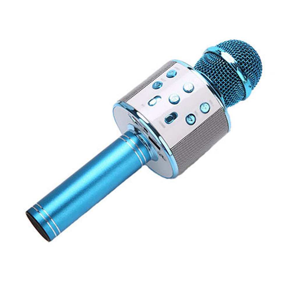 KTV Wireless Karaoke Handheld Microphone USB Player Mic Speaker Portable Christmas Birtay Home Party Handheld Microfone