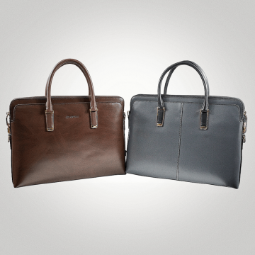 Sleek Men's Minimalist Briefcase for Modern Professionals