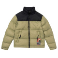 1996TNF same paragraph down jacket short stitching men and women couple casual thickened stand-up collar jacket