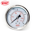 Diameter 60mm, Metal Material Gas Mpa Pressure Gauge Universal Vacuum Pressure Gauge