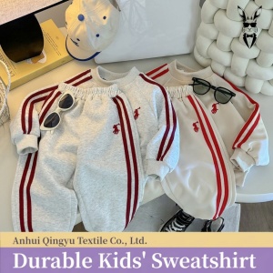 Korean Style Kids Tracksuit Long Sleeve Pants Set