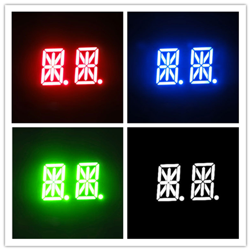 0.54 inch two digits led display YG color
