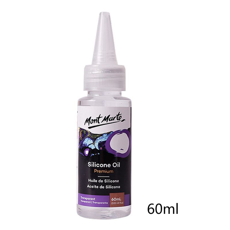 60ML Pigment Acrylic Paint Pouring Medium Silicone Oil for artist DIY Art Supply 203B