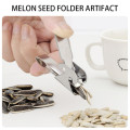 Stainless Steel Sheller Nuts Opener Melon Seed Plier Clamp Pistachio Opener Sunflower Seeds Peeler Walnut Kitchen Tools