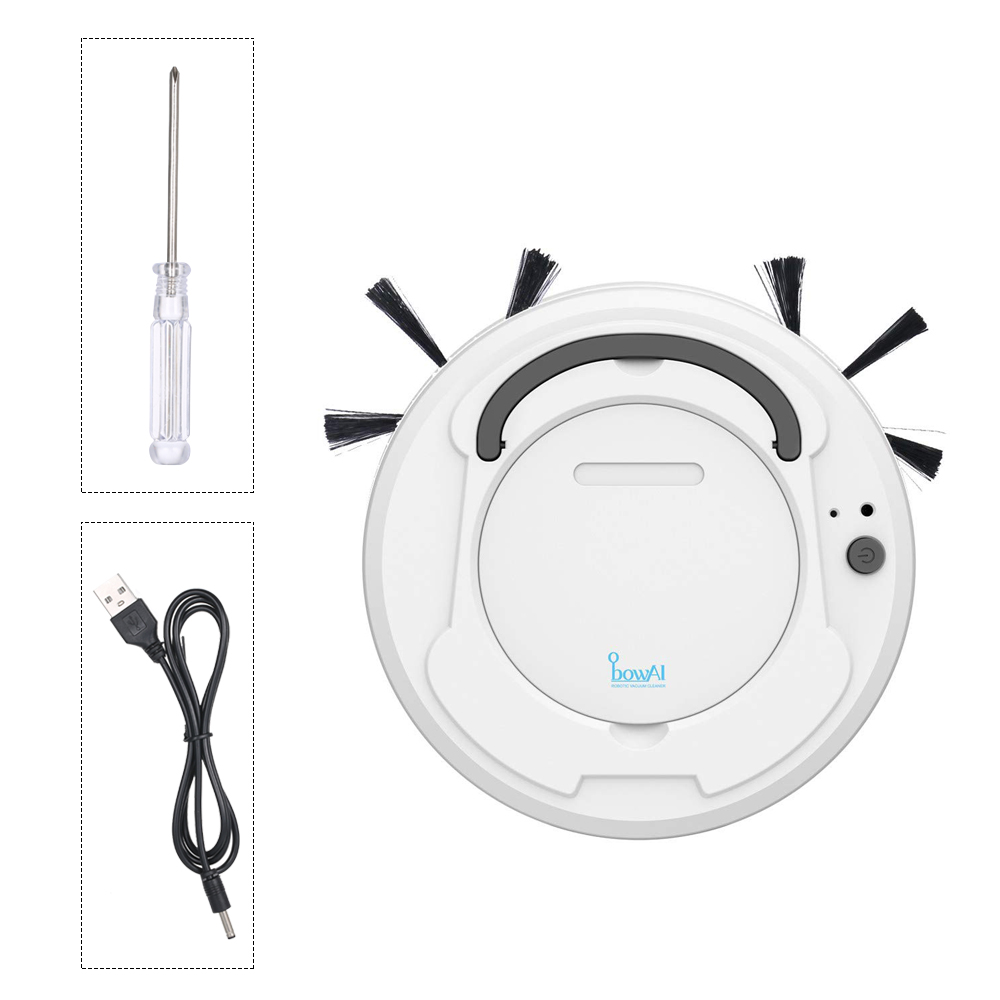 1800PA 3 in1 robot vacuum cleaner Rechargeable Sweeping Robot Sweep Suction Drag Machine Floor dust Cleaner Vacuum Sweeper