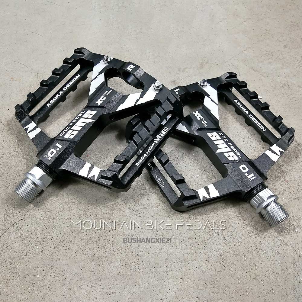1Pair Ultra-Light Bicycle MTB Road Mountain Bike Pedals Aluminum Alloy Anti-Slip Universal Bicycle Pedals For Bike Accessories