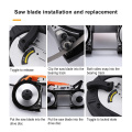 Band saw machine small household 45 degree woodworking stainless steel sawing machine small desktop metal cutting machine