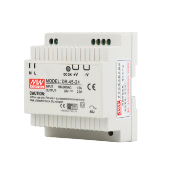 1pcs Single Output DR-45 45W Din Rail Switching Type Industrial Power Supply 5V 12V 15V 24V