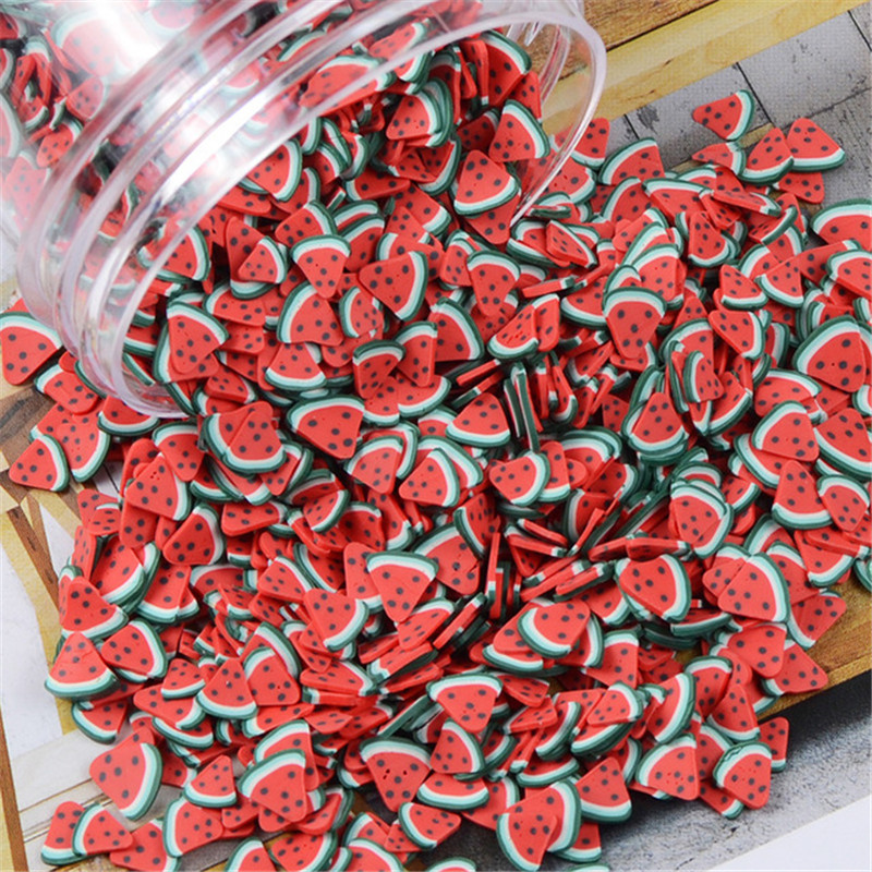 3D Multi-designs 1000 pcs/1 bag Fruit Slices Nail Art DIY Designs Nail Art Slices For Slicing Nail Art Decoration PB10-1-32
