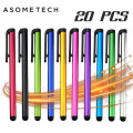 20 PCS/Lot Capacitive Touch Screen Stylus Pen For IPad Air Mini For Samsung xiaomi iphone Universal Tablet PC Smart Phone Pencil