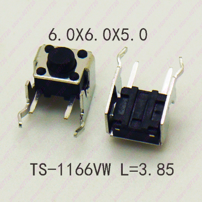 20PCS 6X6 H=4.3/4.5/5/5.5/6.5/7MM Series Micro Push Button Switch 90Degree Horizontal Type Momentary Tact Switch with Stand
