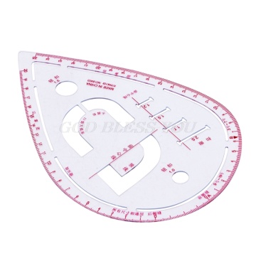 Sleeve Curve Ruler Measure Plastic for Sewing Dressmaking Tailor Drawing Tool