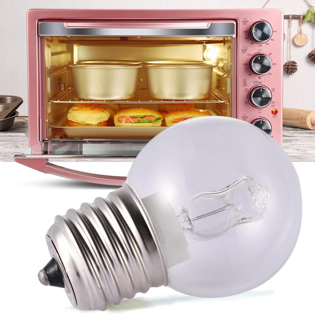 E27 40W Oven Cooker Lamp Heat Resistant Light Microwave Oven Bulbs 220/110V 500 Degree High Temperature For Refrigerator Toaster
