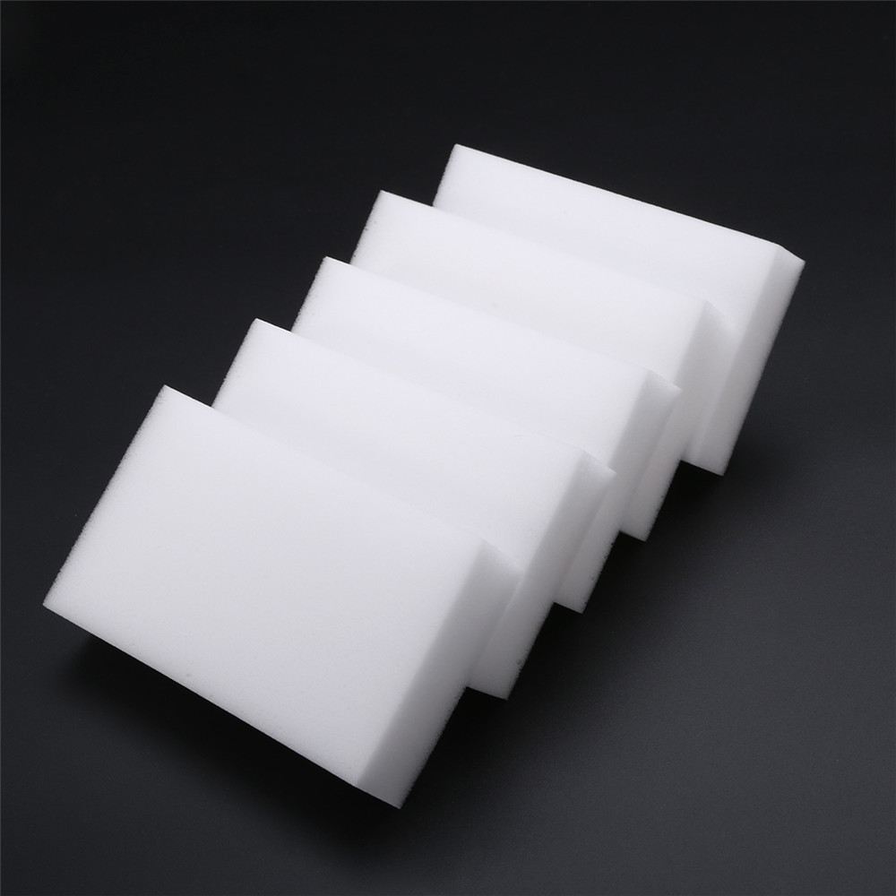100 Pcs Wholesale White Magic Sponge Eraser Melamine Cleaner,multi-functional Cleaning 100x60x20mm 50Pcs