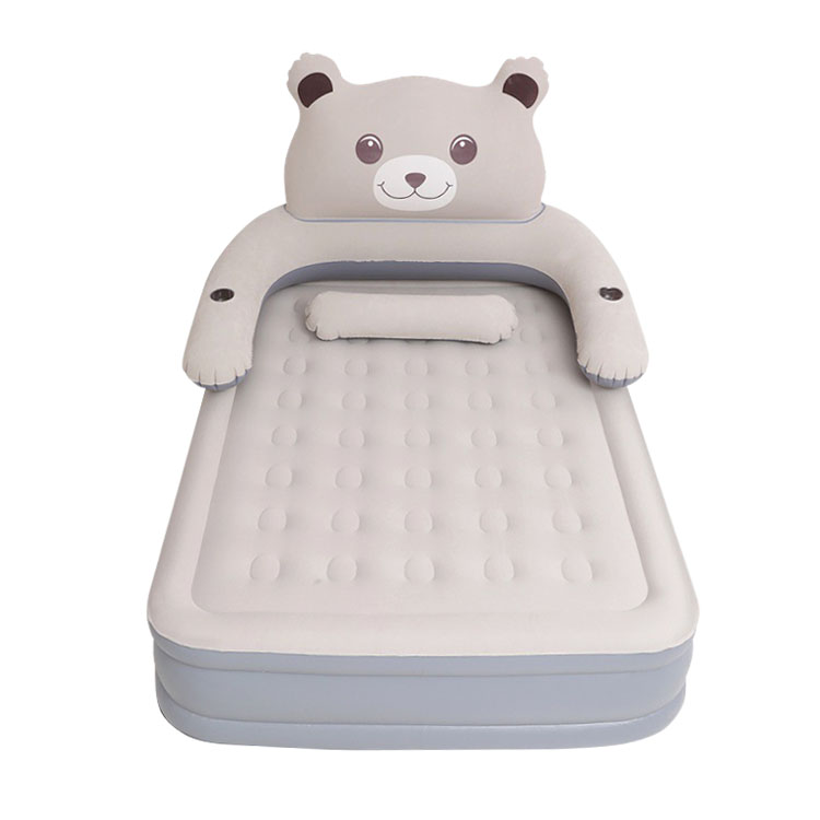 Soft Air Mattress Bed With Backrest Bear Bed 5
