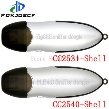 Wireless Zigbee CC2531 CC2540 Sniffer Bare Board Packet Protocol Analyzer USB Interface Dongle Capture Packet Module +Shell