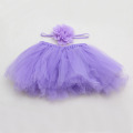 Cute Newborn Baby Girls Tutu Skirt & Headband Photo Prop Costume Toddler Kids Outfit Infant Baby Short Cake Skirt For 0-3M