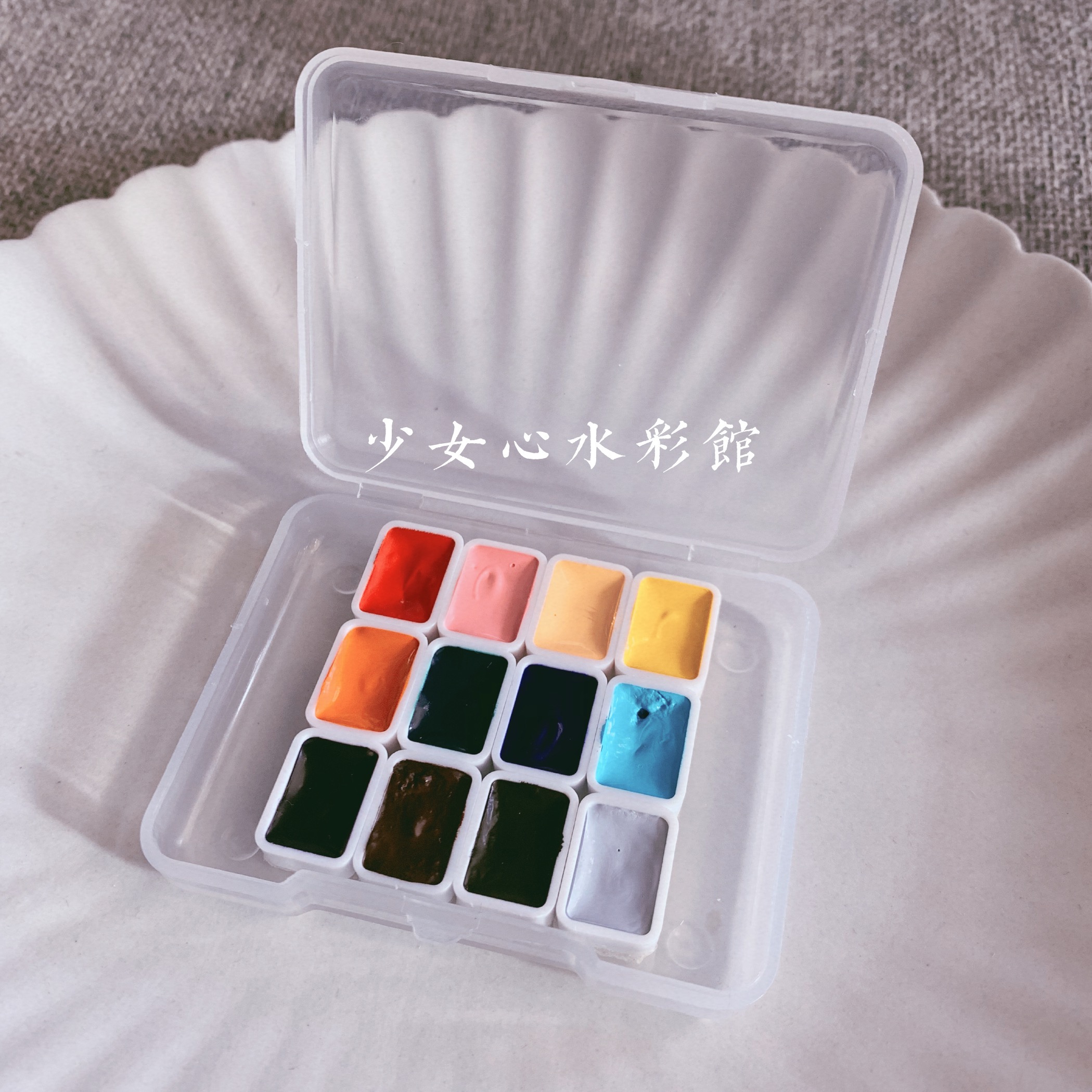 Natsume Lemon Watercolor Paint Handemade Acuarelas Solid Water Color Set Fresh Acuarelas Profesionales for Draw Art Supplies
