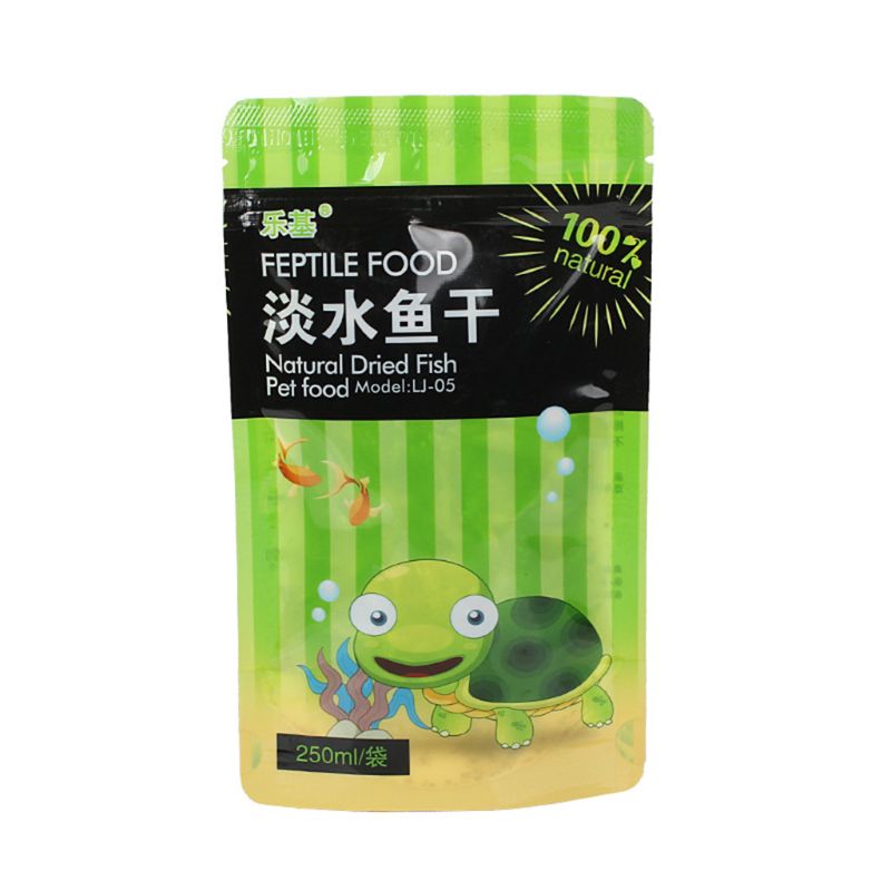 250ml/bag Fish Tank Freshwater Dried Fishes Turtle Feed Water Turtles Brazilian Tortoise Pet Food Calcium Supplement