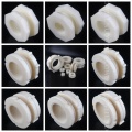1PCS ABS Water Tank Joint 1/2"3/4"1"Water Pipe Head Accessories Aquarium Bulkhead Connector Water Pipe Fittings Thread Adaptor