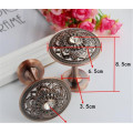 Rhinestone Flower Curtain Tie Back Wall Hooks Zinc Alloy Tieback Holders Hat Coat Robe Hanger Accessories Home Decor