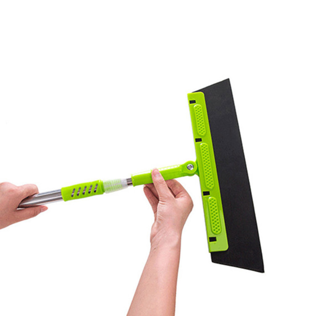 180 Flexible Rotation Magic Broom Mop Sweeper Dust Hair Bathroom Wiper Broom Rotate Connector Rubber Floor Cleaning Tools #QQ