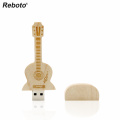 USB stick pendrive16gb 32gb guitar usb flash drive 8gb cute wooden guitar cle usb флешка 2.0 usb flash for computer laptop