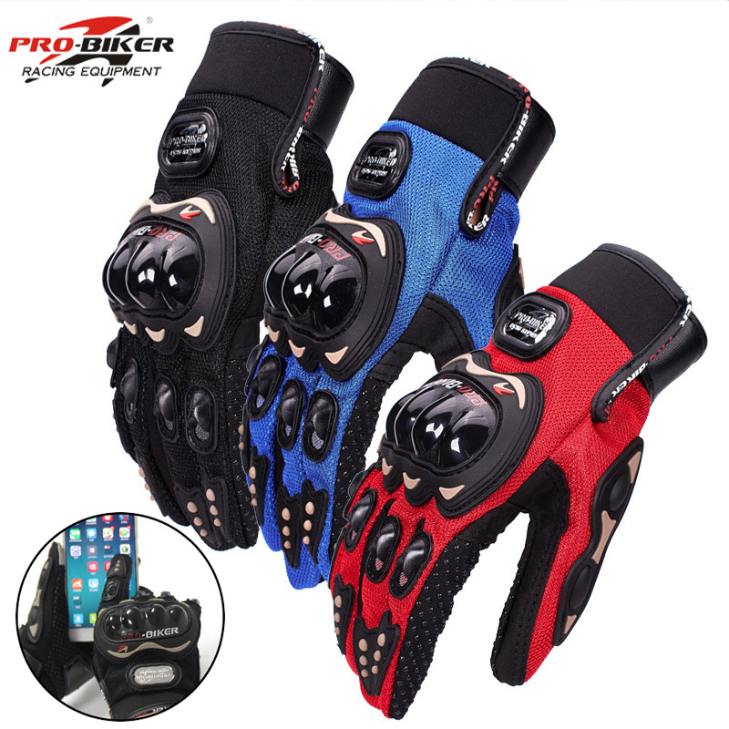 Free Shipping Touch Screen Motorcycle gloves retro PRO Moto racing gloves Men's Motocross full finger gloves M/L/XL/XXL