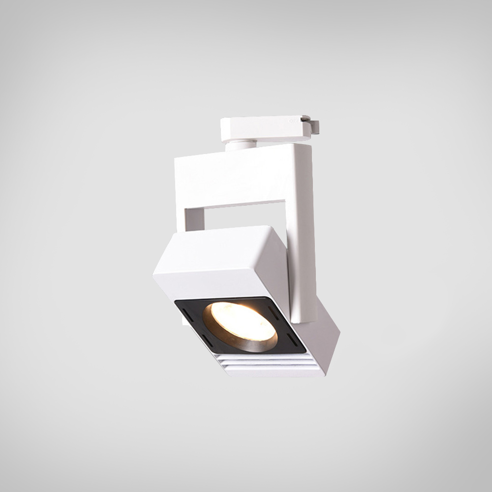 Moving head track light Loft industrial decorative spotlight AC220V track light black light for commercial household led lights
