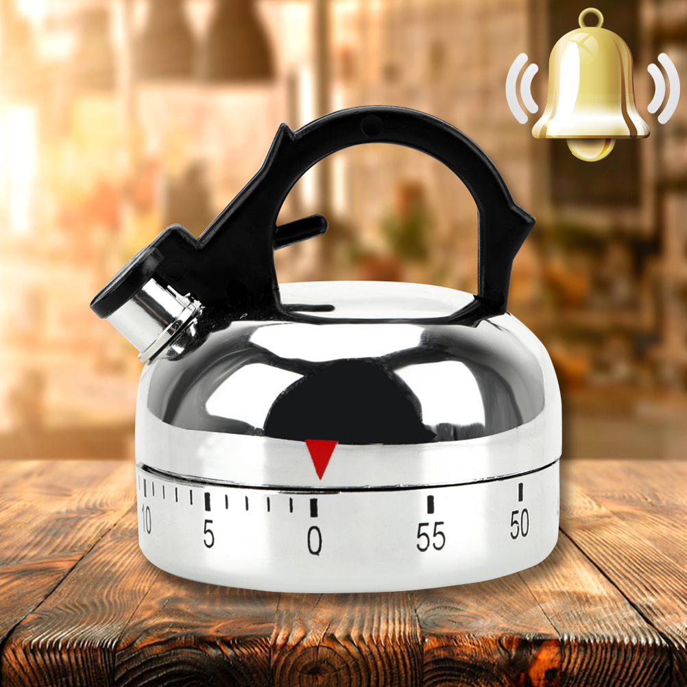 Kettle Shape Kitchen Tool Gadgets Cooking Reminders Tools Countdown Alarm Reminder 60 Minutes Kitchen Timer Kitchen Tools