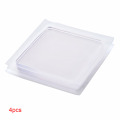 4PCS/Set Transparent Washing Machine Silicone Pad Portable Anti Vibration Non-Slip Mat Shock Absorbing Pad