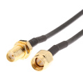 2Pack 9.8FT Low-Loss Coax Extension Cable (50 Ohm) - RP SMA Male to RP SMA Female - Antenna Extender for WiFi Wireless Router