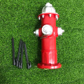 14.5Inches Resin Dog Fire Hydrant Garden Statue with 4 Stakes For Patio, Lawn & Garden Outdoor garden decoration Jsys