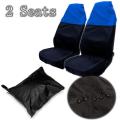 2PCS Waterproof Front Car Van Seat Covers Protectors Nonslip Backing Seat Covers For Cars Bus SUV RV Interior Accessories
