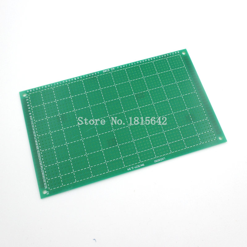 9*15cm Single Side PCB Board Glass Fiber Green Oil PCB Circuit Board 9x15cm Universal Plate