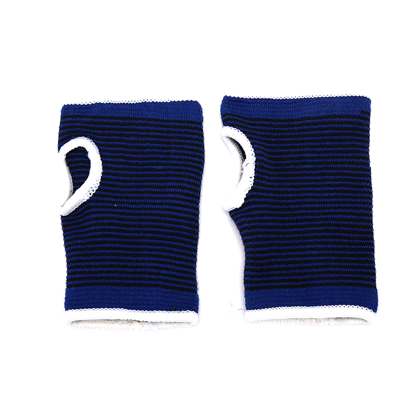 2pcs Elastic Wrist Hand Support Glove Weightlifting Protect Palm Brace Sleeve Sports Bandage Gym Wrap Wrist Sweat Bands