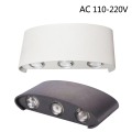 Modern Led Wall Lamp Waterproof Wall Sconces Indoor Stair Light2W 4W 6W Fixture Bedside Living Room Loft Up Down Hallway Lampada