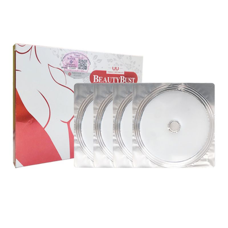4Pcs/Set Breast Enlargement Collagen Mask Chest Enlarging Lifting Firming Patch 28GA