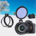 UURig RFS ND Filter Quick Release DSLR Camera Accessory Quick Switch Bracket for 58mm 67mm 72mm 77mm 82mm DSLR Lens Adapter Flip