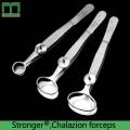Halazion forceps stainless steel Eye surgery double eyelid tool Meibomian gland granuloma clamp Turn over the clip