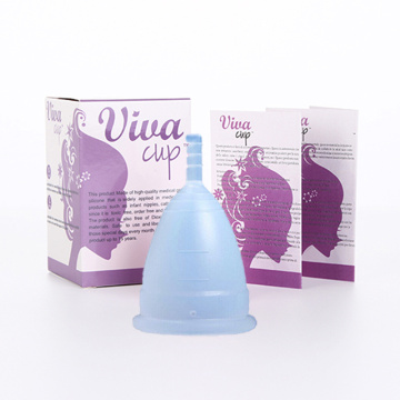 Hot selling 1 pcs Silicon cup Medical Grade Silicone Menstrual Cup for Women Feminine Hygine Product Health Care Anner Cup
