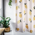 Customizable Fresh pears Shower curtain Bathroom partition curtain Waterproof and mildew proof thick fabric Home accessories