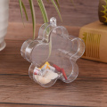 1Pcs Flower Shape DIY Clear Plastic Bath Bomb Mould Creative Mold DIY Bathing Tool Accessories